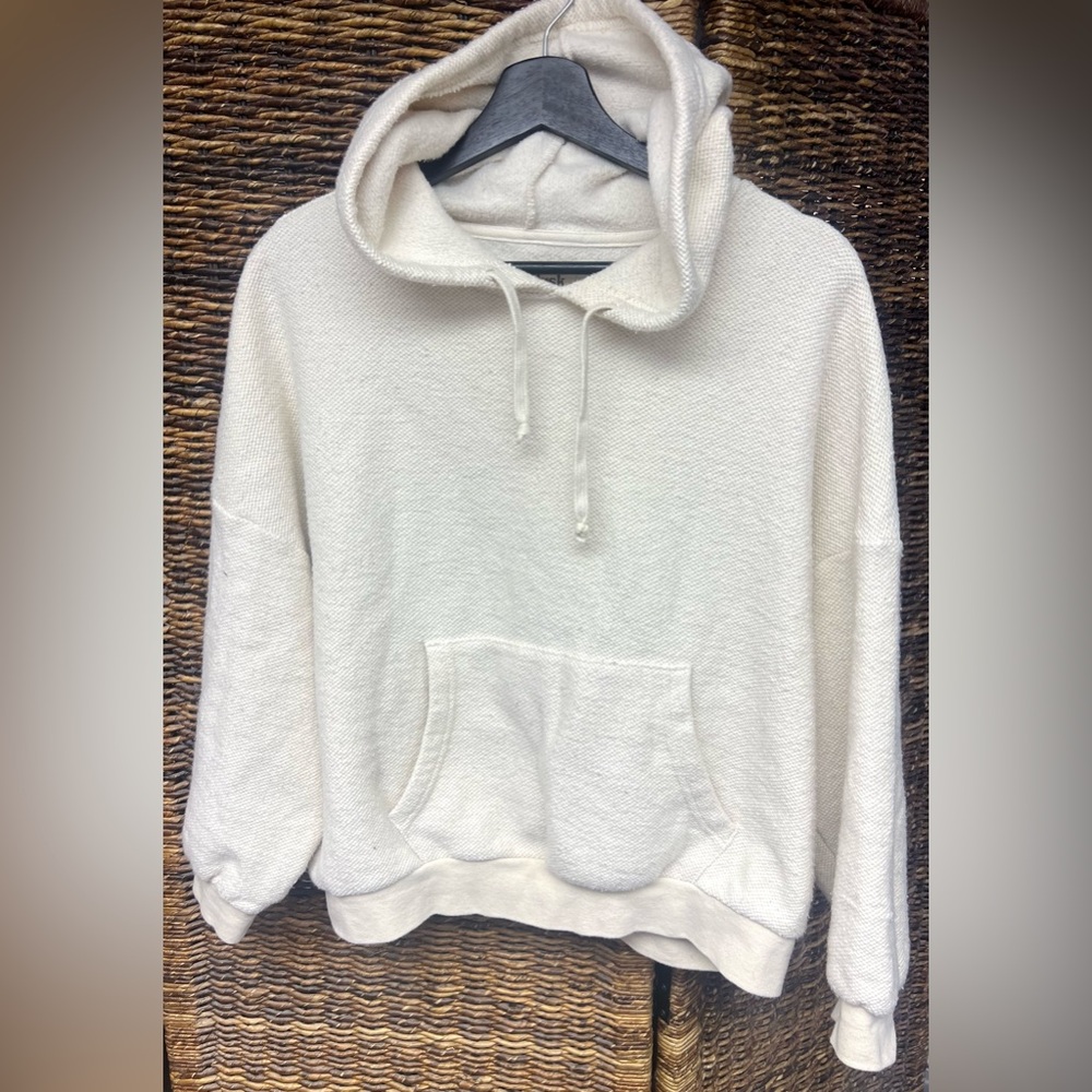 Mollusk- Natural Oneness Pullover, Size:‎ Small, Hooded